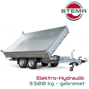 STEMA-TRIUS-SHDK-O2-35-36-18.2A-3-Seiten-ALU-Kipper-3.62×1.83×0.35m-mit-Pendelklappe-E-Hydraulik-3.500kg