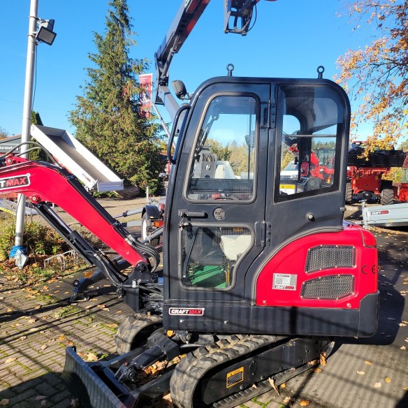 CRAFTMAX-EX205CE-Raupen-Kettenbagger-Fahrerkabine-1-8