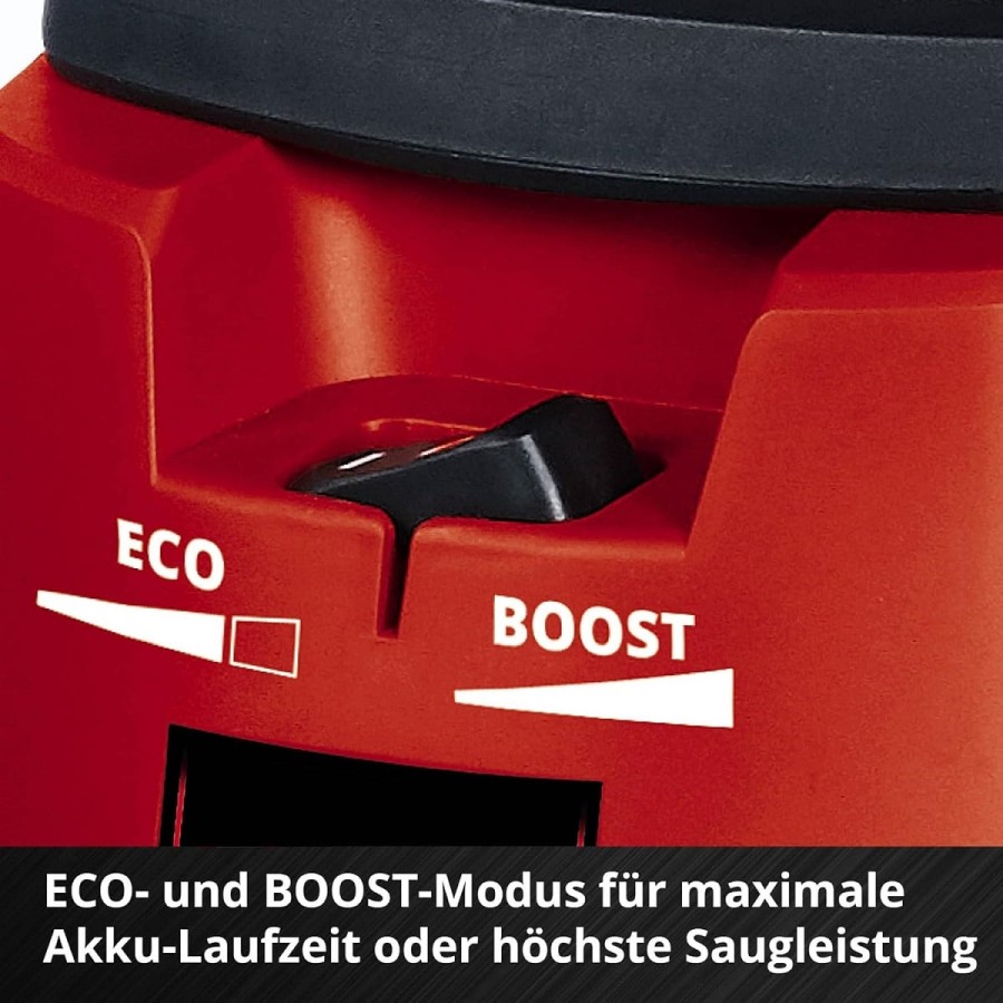 Akku-Nass-Trockensauger-TE-VC-3630-Li-S-Solo-Power-X-Change-Lithium-Ionen-ECOBOOST-Mode-Edelstahlbehaelter-30-l-6