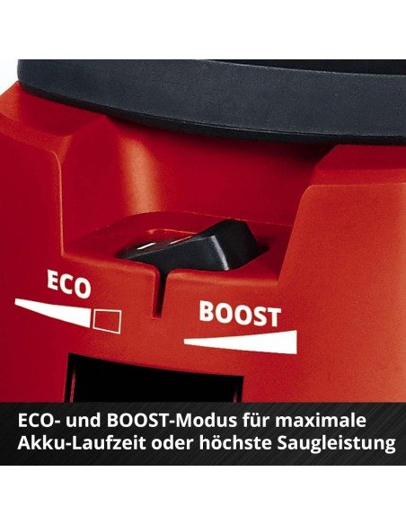 Akku-Nass-Trockensauger-TE-VC-3630-Li-S-Solo-Power-X-Change-Lithium-Ionen-ECOBOOST-Mode-Edelstahlbehaelter-30-l-6