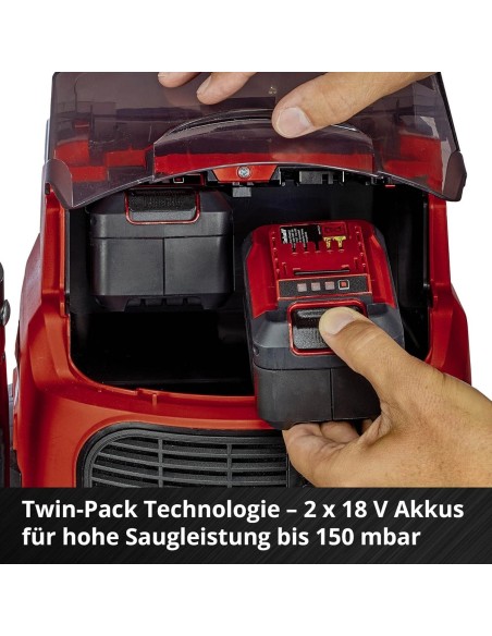 Akku-Nass-Trockensauger-TE-VC-3630-Li-S-Solo-Power-X-Change-Lithium-Ionen-ECOBOOST-Mode-Edelstahlbehaelter-30-l-8