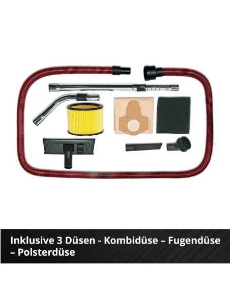 Akku-Nass-Trockensauger-TE-VC-3630-Li-S-Solo-Power-X-Change-Lithium-Ionen-ECOBOOST-Mode-Edelstahlbehaelter-30-l-3