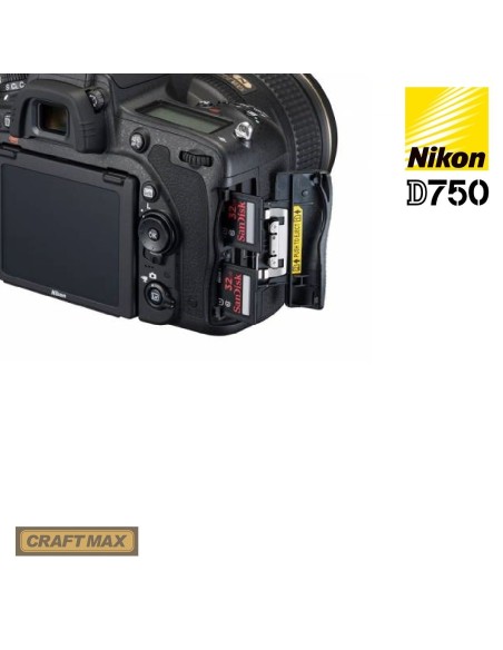 NIKON-D750-DSLR-Spiegelreflexkamera-24.3-Megapixel-Bodenplatte
