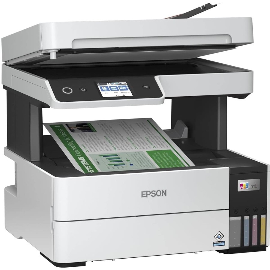 Epson-EcoTank-ET-5150-3-in-1-Ink-Multifunktion-Geraet-Kopierer-Scanner-Drucker-A4-ADF-Duplex-WiFi-Ethernet-Display-USB-2-3