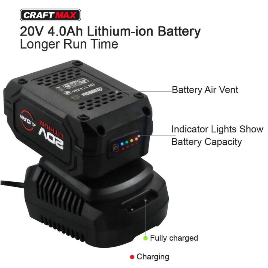 CRAFTMAX-Akku-Schlagschrauber-20V-Li-Ion-400-Nm-Akku-Ladegeraet-Koffer-6