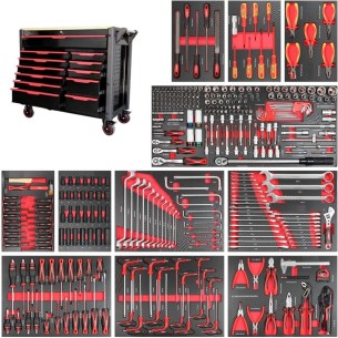 CRAFTMAX-Premium-Werkstattwagen-12-Schubfaecher-mit-hochwertigem-Werkzeug-1