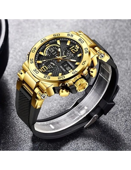 OXBOX-Herren-Luxus-Multifunktions-Chronograph-mit-Stoppuhr-Datum-Kalender-fluoreszierendes-Ziffernblatt-bis-30m-wasserdicht-4