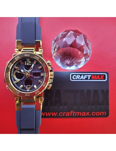 CRAFTMAX-Herren-Luxus-Multifunktions-Chronograph-Stoppuhr-Datum-Kalender-fluoreszierendes-Ziffernblatt-1