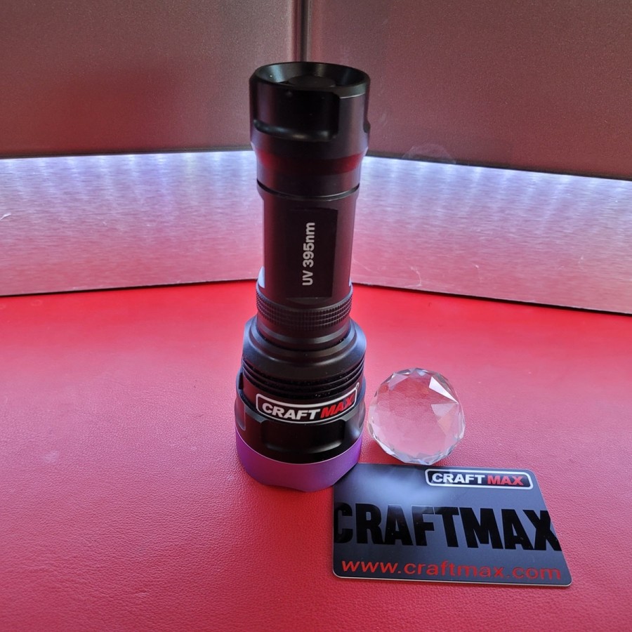 Super-LED-UV-Schwarzlicht-Ultraviolett-UV-395nm-Taschenlampe-ZWB2-Filter-3-Hochleistungs-LEDs-USB-wiederaufladbar-5000mAh-Akku-L