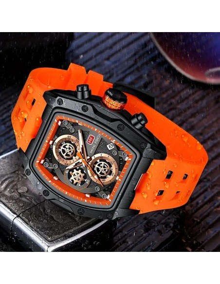 CRAFTMAX-Luxus-Herrenuhr-Skelettuhr-Saphirglas-Silikonband-Wasserdicht-–-orange-2