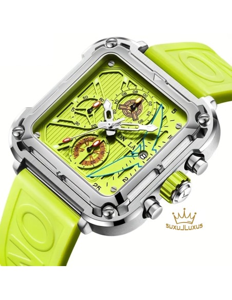 Luxus-Fashion-Business-Herren-Sportuhr-leuchtender-Chronograph-wasserdicht-neongruen-1