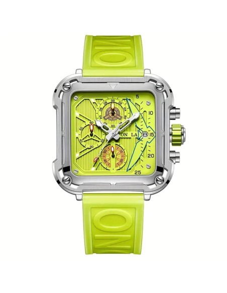 Luxus-Fashion-Business-Herren-Sportuhr-leuchtender-Chronograph-wasserdicht-neongruen-2