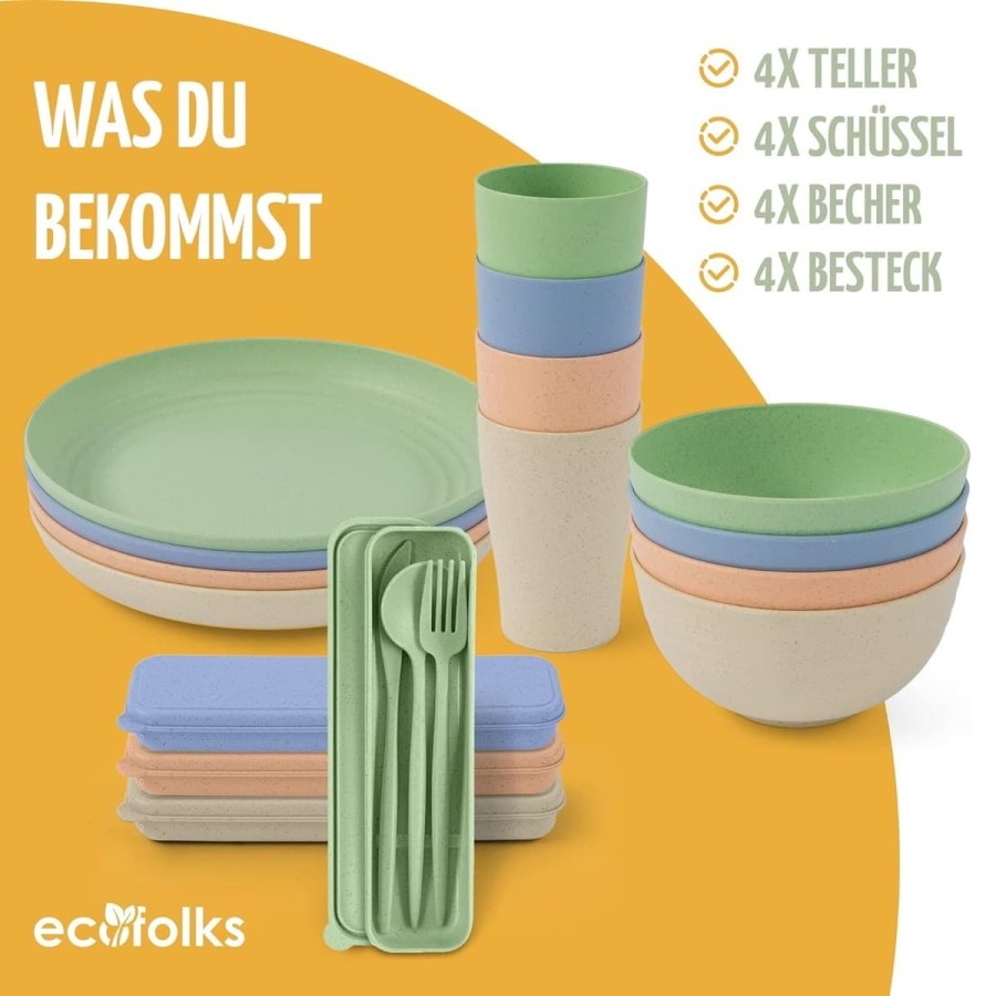 Wohnmobil-Reisemobil-Camping-Geschirr-ultraleicht-fuer-die-Reise-Party-Kinder-Geschirrset-Picknick-4