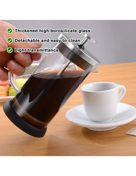 Kaffee-Frischbrueher-French-Coffee-Edelstahl-Filterpresse-Kaffeezubereitung-ohne-Strom-4