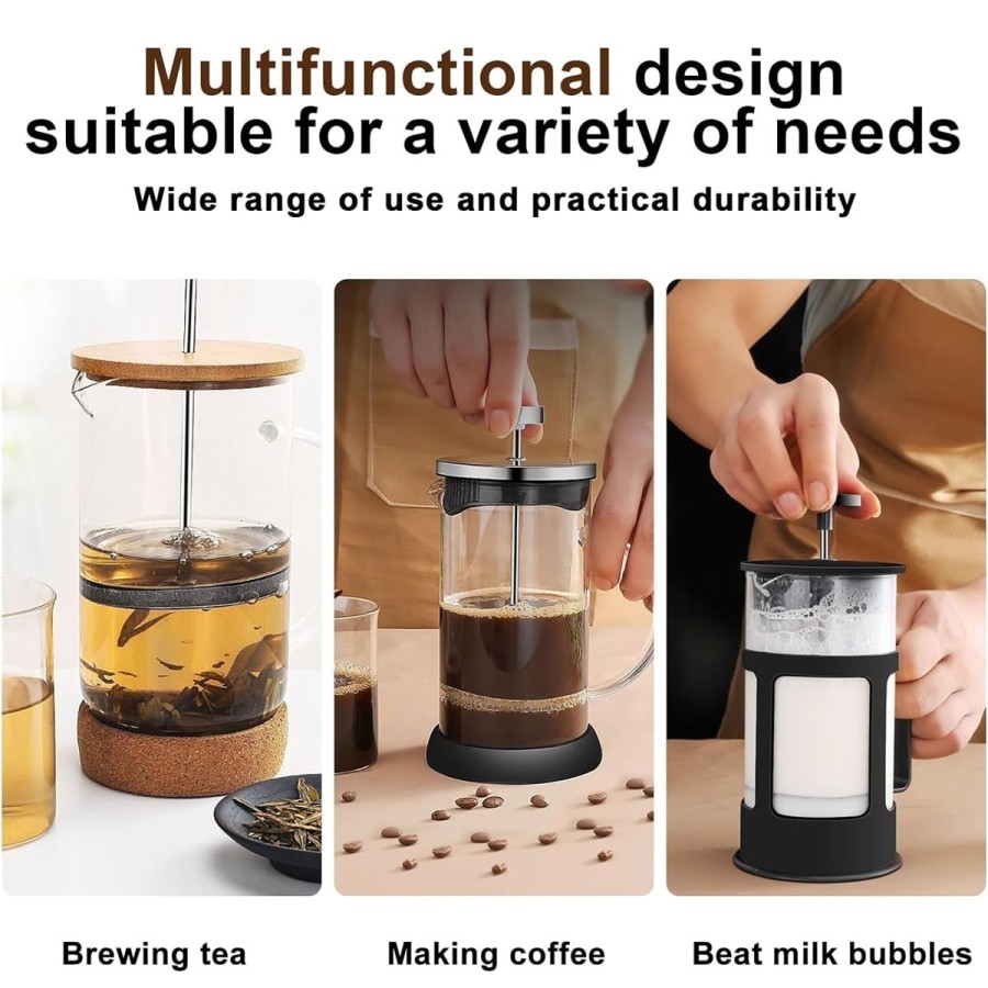 Kaffee-Frischbrueher-French-Coffee-Edelstahl-Filterpresse-Kaffeezubereitung-ohne-Strom-3