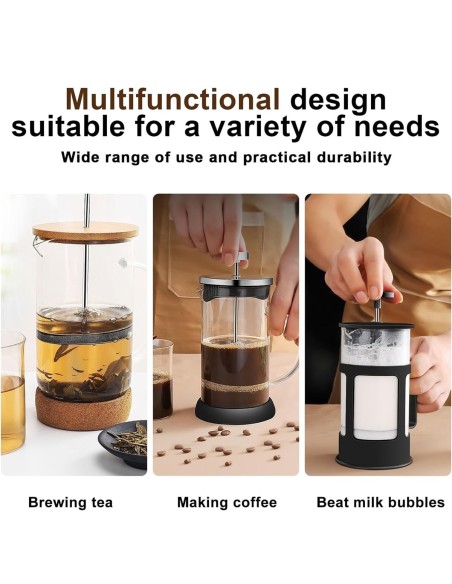 Kaffee-Frischbrueher-French-Coffee-Edelstahl-Filterpresse-Kaffeezubereitung-ohne-Strom-3