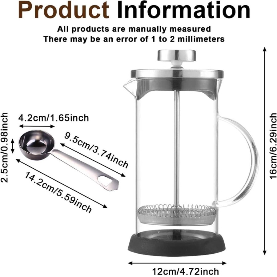 Kaffee-Frischbrueher-French-Coffee-Edelstahl-Filterpresse-Kaffeezubereitung-ohne-Strom-5