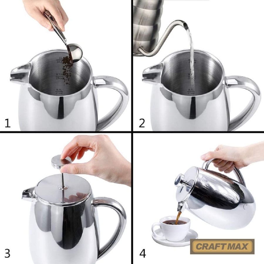 CRAFTMAX-coffy-Pressfilterkanne-fuer-Tee-Kaffee-Edelstahl-3