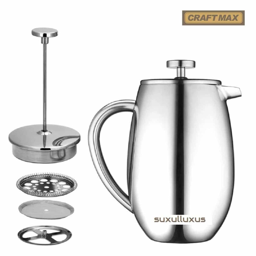 CRAFTMAX-coffy-Pressfilterkanne-fuer-Tee-Kaffee-Edelstahl-4