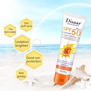 Sonnencreme-Lichtschutzfaktor-50-fuer-Gesicht-und-Koerper-mit-UVAUVB-Schutz-Vitamin-C-1
