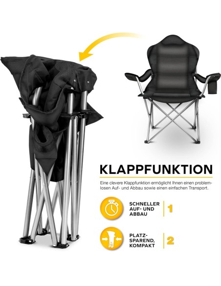 Luxus-Campingstuhl-mit-Armlehnen-und-Getraenkehalter-faltbar-150kg-Angelstuhl-Faltstuhl-Klappstuhl-6