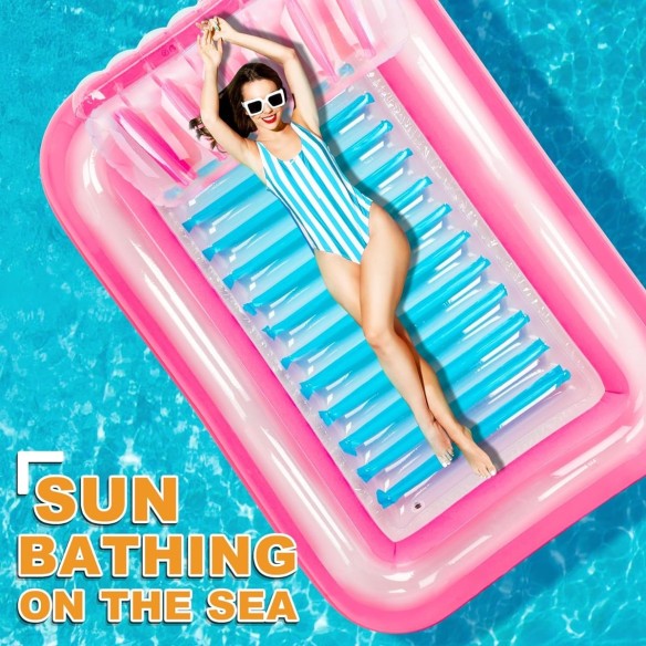 PinkBarby-Luft-Matratze-zwei-Personen-mini-Pool-aufblasbar-reissfest-sehr-leicht-180x120cm-4