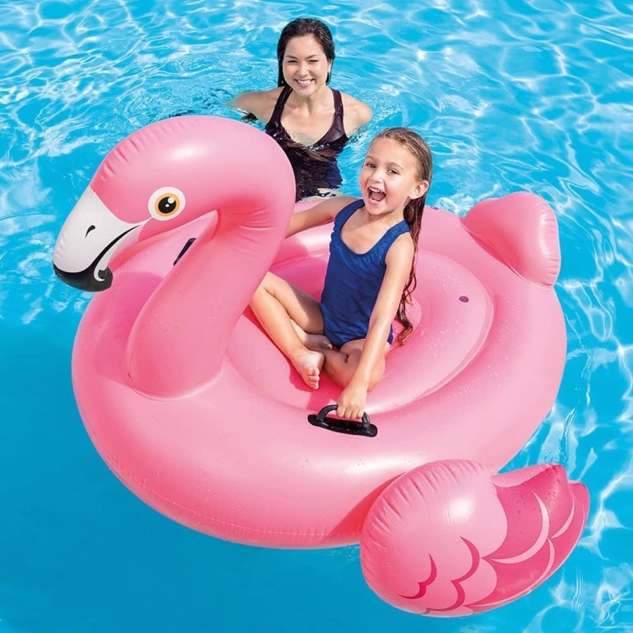 Flamingobaby-Schwimmreifen-fuer-Kinder-Luftmatratze-aufblasbar-reissfest-sehr-leicht-2