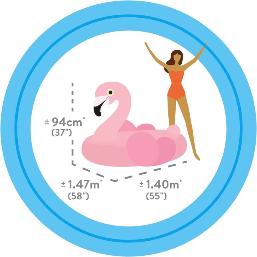 Flamingobaby-Schwimmreifen-fuer-Kinder-Luftmatratze-aufblasbar-reissfest-sehr-leicht-3