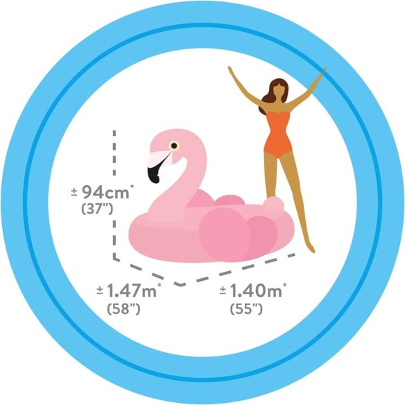 Flamingobaby-Schwimmreifen-fuer-Kinder-Luftmatratze-aufblasbar-reissfest-sehr-leicht-3