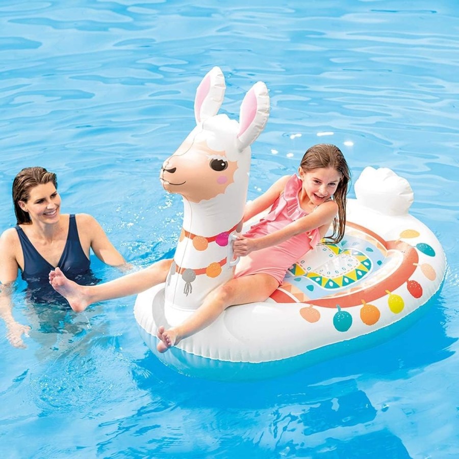 Lamababy-Schwimmreifen-fuer-Kinder-Luftmatratze-aufblasbar-reissfest-sehr-leicht-2