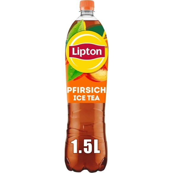 LIPTON-ICE-TEA-Peach-Eistee-mit-Pfirsich-Geschmack-1.5Liter