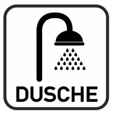 Reisemobil-Dusche