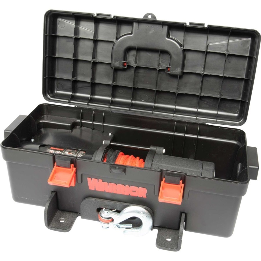 CRAFTMAX-Mobile-Seilwinde-12V-Zugkraft-1814-kg-sicher-verstaut-in-der-Kunstoffbox-m.-stabiler-Halterung-2