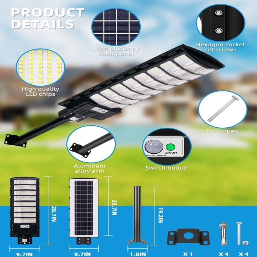 800W-Solar-Strassenlampe-Flutlicht-6500K-720LEDs-Solarlampe-mit-Bewegungsmelder-Fernbedienung-Sicherheitsleuchte-fuer-Haus-Hof-G