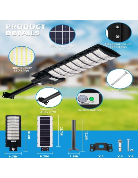 800W-Solar-Strassenlampe-Flutlicht-6500K-720LEDs-Solarlampe-mit-Bewegungsmelder-Fernbedienung-Sicherheitsleuchte-fuer-Haus-Hof-G