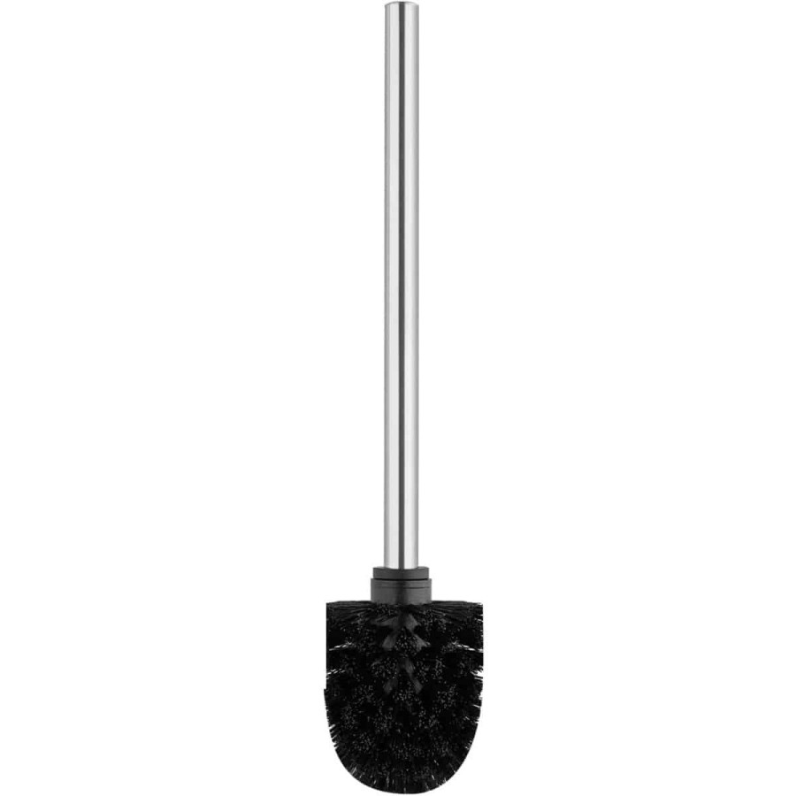 WC-Buerste-schwarz-Toilettenbuerste-Edelstahlstiel-Klobuerste-abnehmbarer-Buerstenkopf-8cm-1