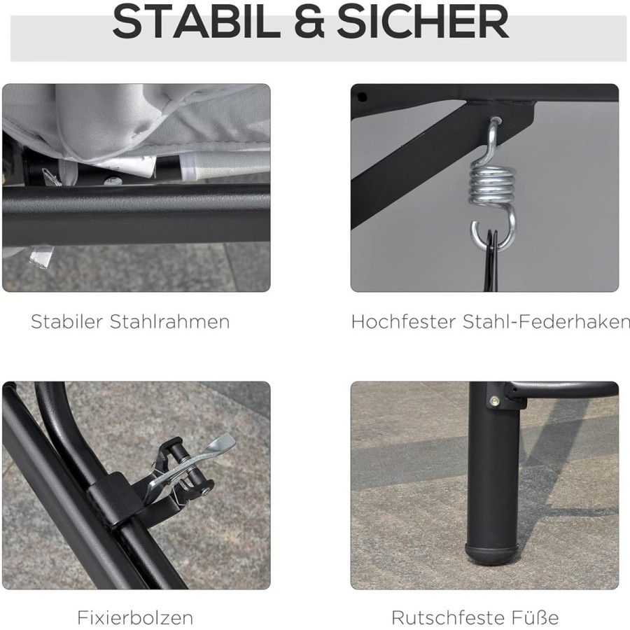 3-Sitzer-Hollywoodschaukel-mit-Liege-Funktion-verstellbarem-Baldachin-209x114x170cm-grau-3