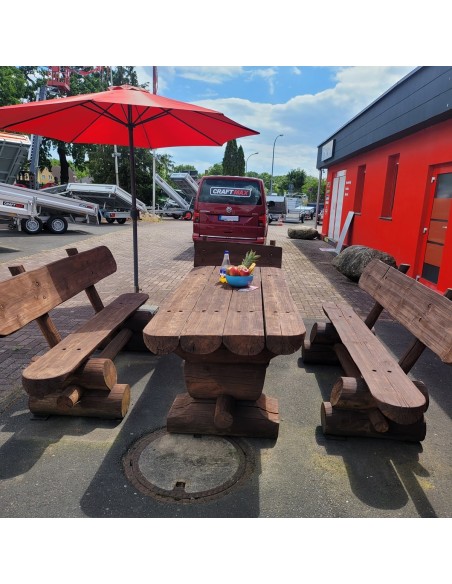 SOMMERAUE-Baumstamm-Sitzgarnitur-aus-Massivholz-4-teilig-3