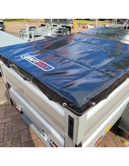 CRAFTMAX-750kg-ALU-Kastenanhaenger-mit-60cm-Aluminiumbordwand-Plane-8