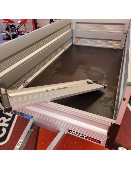 CRAFTMAX-750kg-ALU-Kastenanhaenger-mit-60cm-Aluminiumbordwand-Plane-4