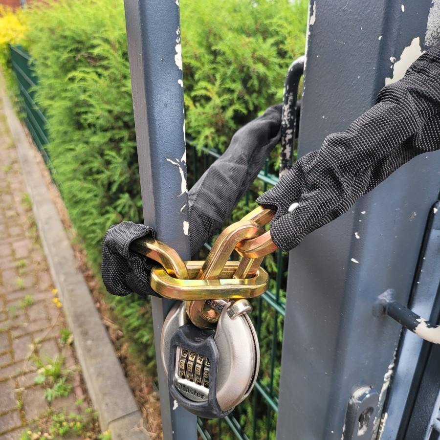 SuperSteel®-Stahlgliederkette-10mm-geschweisst-mit-Stoffschutzhuelle-und-Panzer-Zahlenschloss-120cm-3