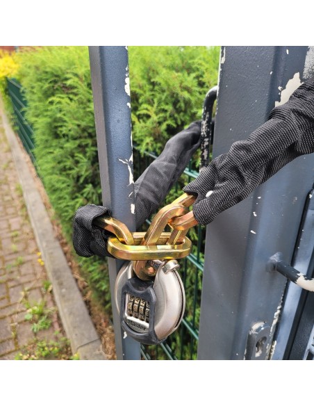 SuperSteel®-Stahlgliederkette-10mm-geschweisst-mit-Stoffschutzhuelle-und-Panzer-Zahlenschloss-120cm-3