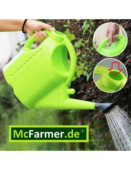 10L-Giesskanne-abnehmbarer-langer-Auslauf-Brausekopf-professionelle-Tank-Befuellung-ohne-Griff-Hinderniss-2