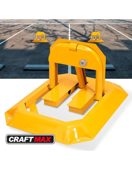 CRAFTMAX-Parkplatzblockierer-Parkplatzsperre-Poller-abschliessbar-1