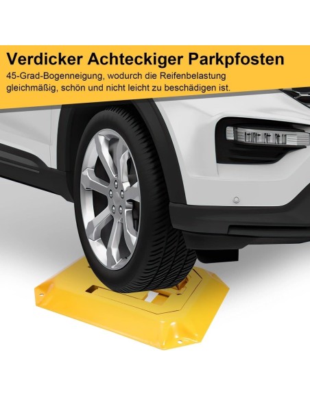 CRAFTMAX-Parkplatzblockierer-Parkplatzsperre-Poller-abschliessbar-6