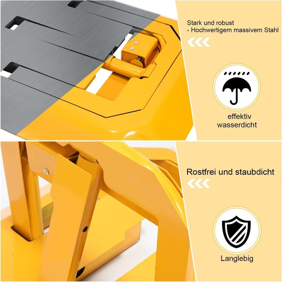 CRAFTMAX-Parkplatzblockierer-Parkplatzsperre-Poller-abschliessbar-4