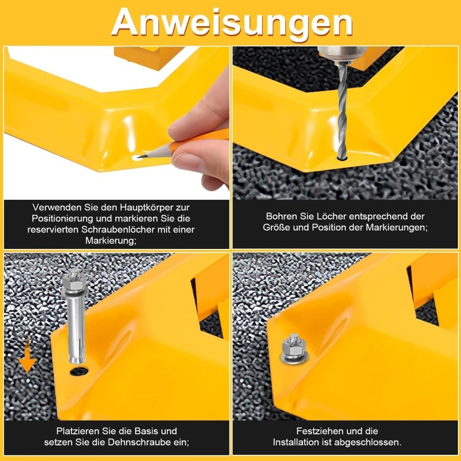 CRAFTMAX-Parkplatzblockierer-Parkplatzsperre-Poller-abschliessbar-5