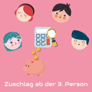1 Wohnmobil Reisemobil Stellplatz Zuschlag ab der 3. Person, 5 € / Tag pro Person