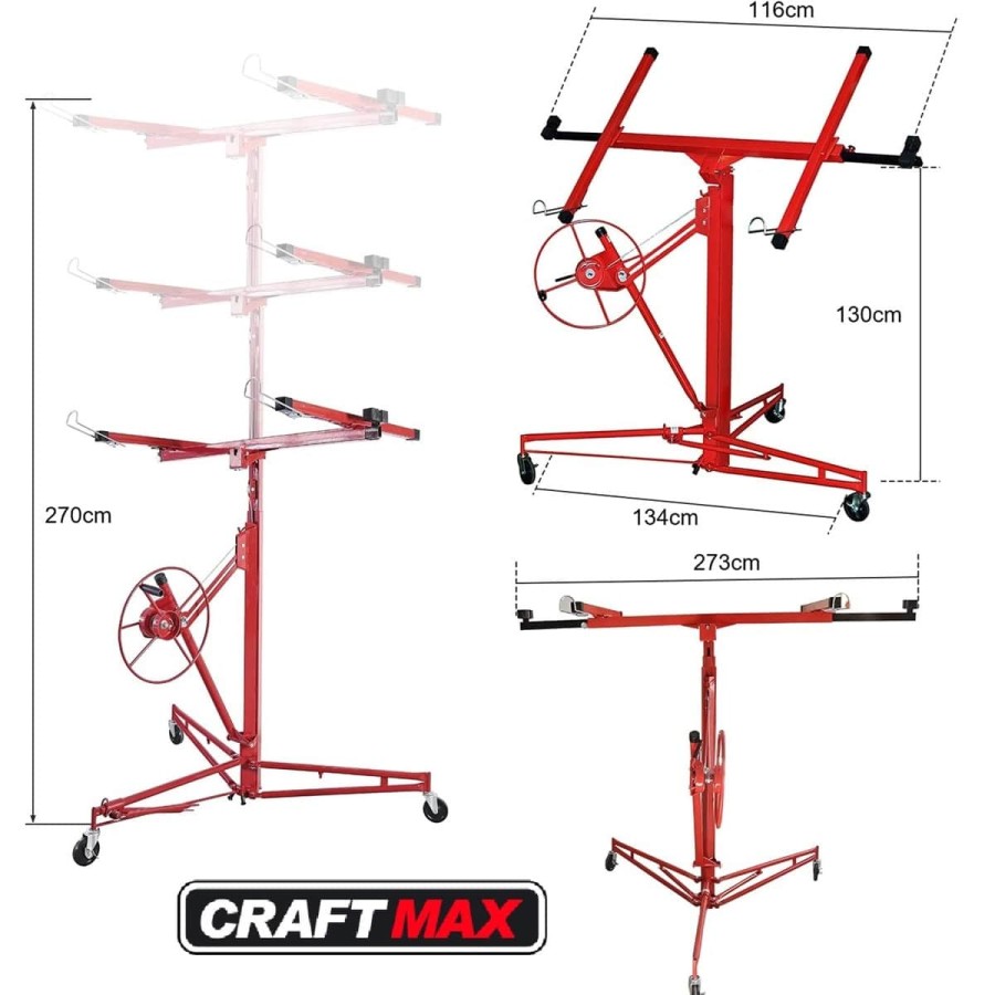 CRAFTMAX-Plattenheber-Montagehilfe-fuer-Trockenbau-11
