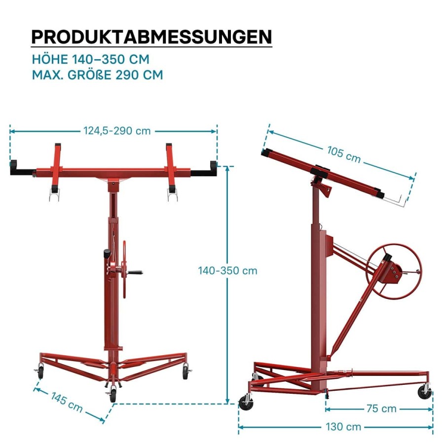CRAFTMAX-Plattenheber-Montagehilfe-fuer-Trockenbau-12